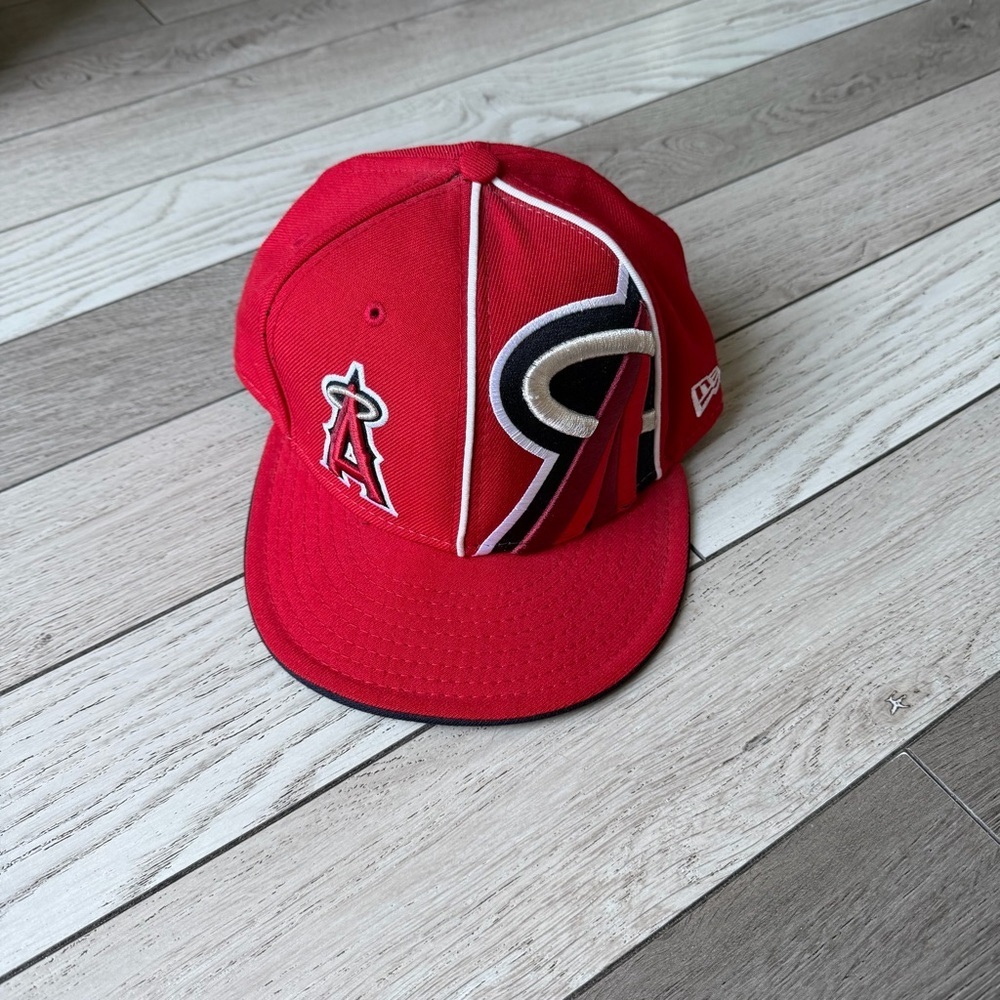 Angels New Era Red Baseball Cap